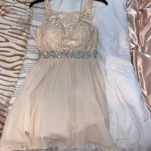 Cream colored dress